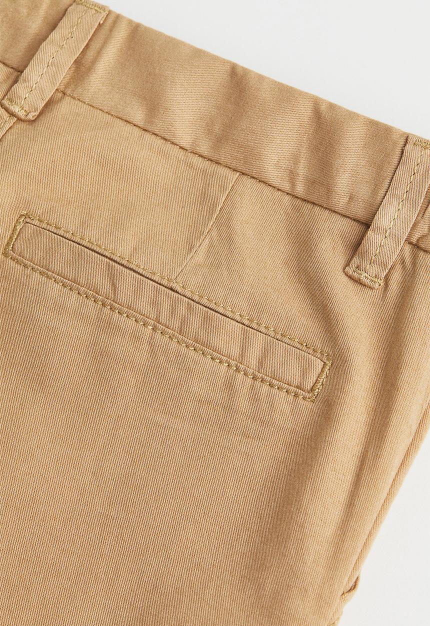 H&M - Cotton chinos - beige