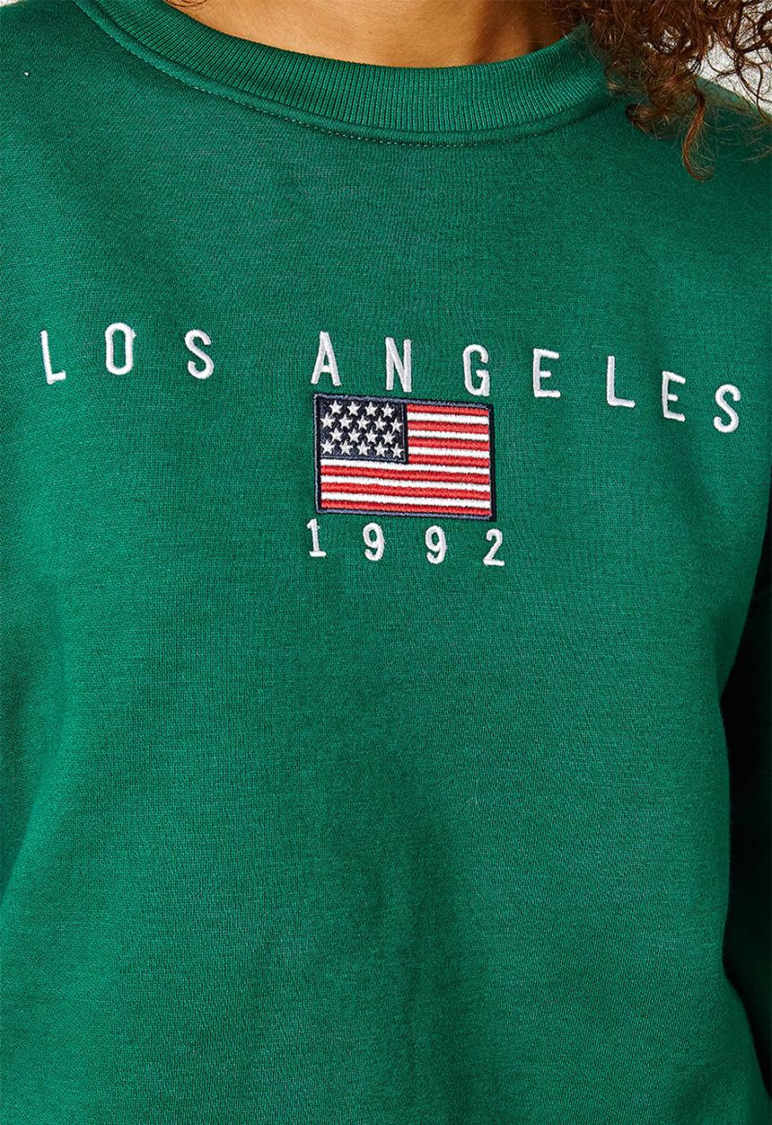 Daisy Street - La sweatshirt - forest green