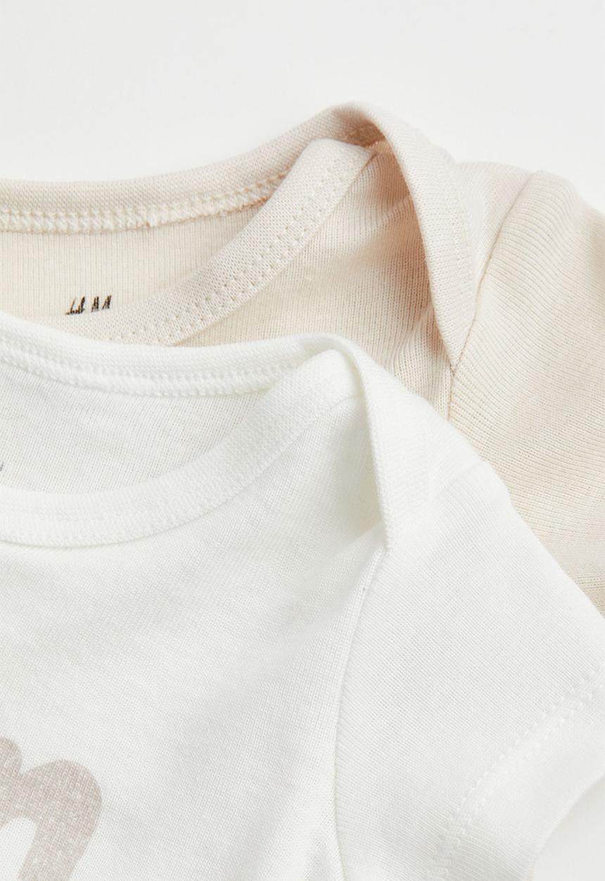 H&M - 5 Piece gift set - white/hedgehogs