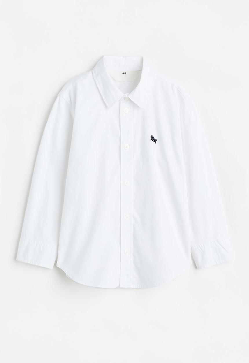 H&M - Cotton shirt - white