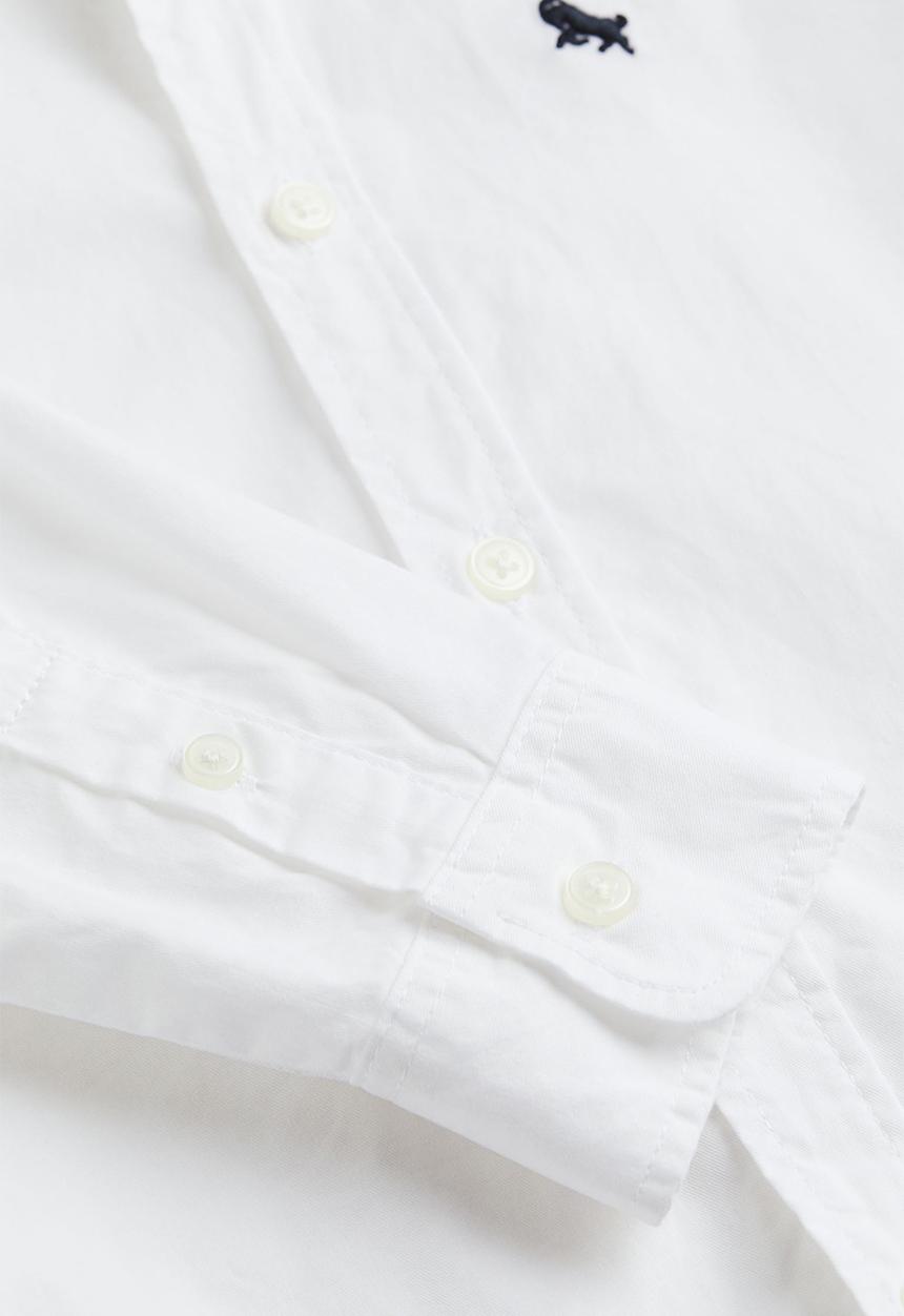H&M - Cotton shirt - white