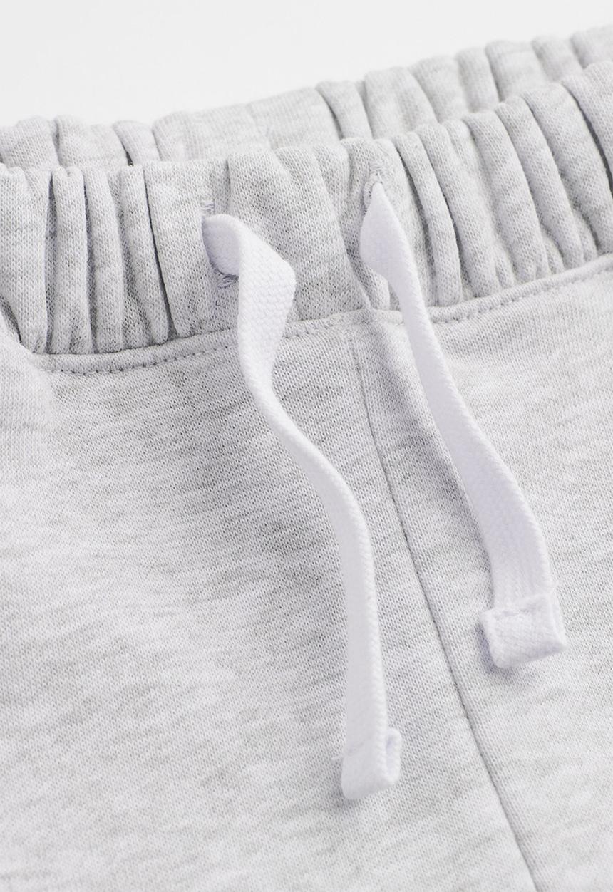 H&M - 2-Piece printed sweatshirt set - light grey marl/minnie mouse