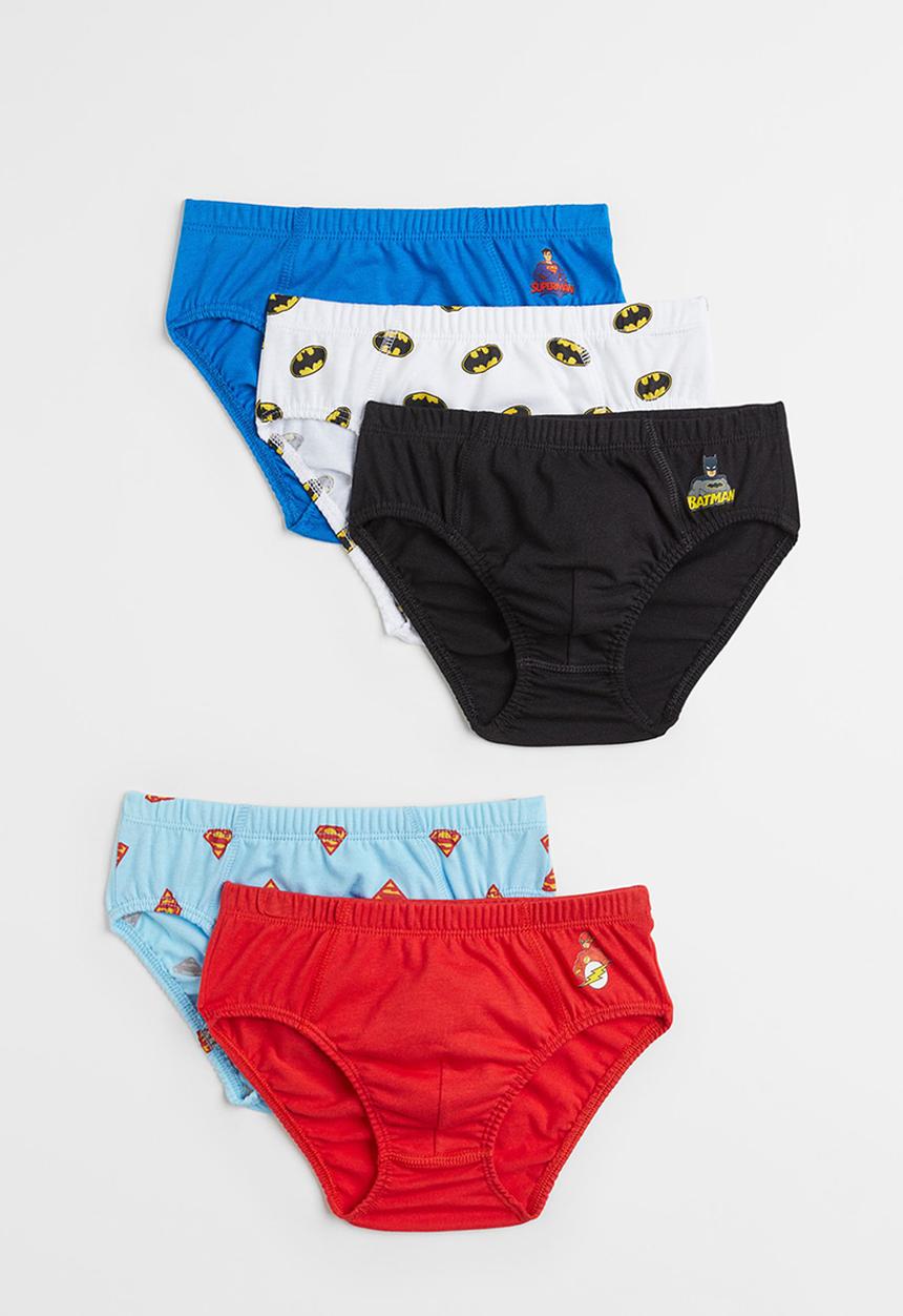 H&M - 5 Pack printed boys’ briefs - multi 