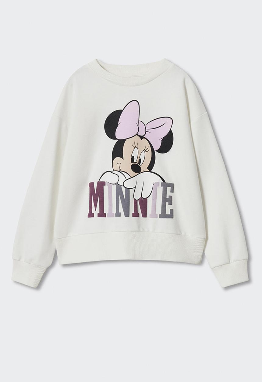 MANGO - Sweatshirt  minnie - white