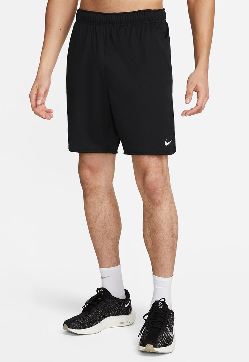 Nike - M nike dri-fit totality knit 7in ul - black/black/iron grey/white