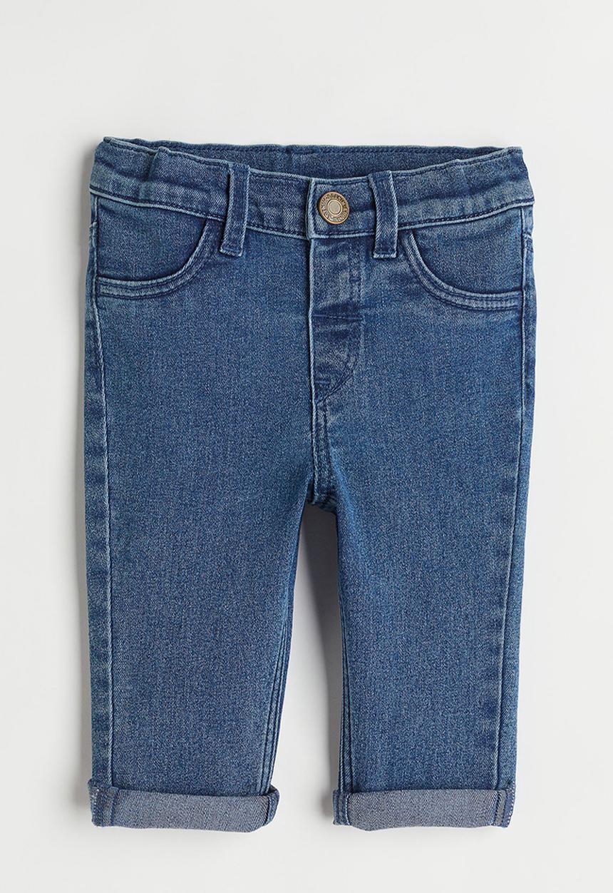H&M - Comfort stretch skinny fit jeans - denim blue