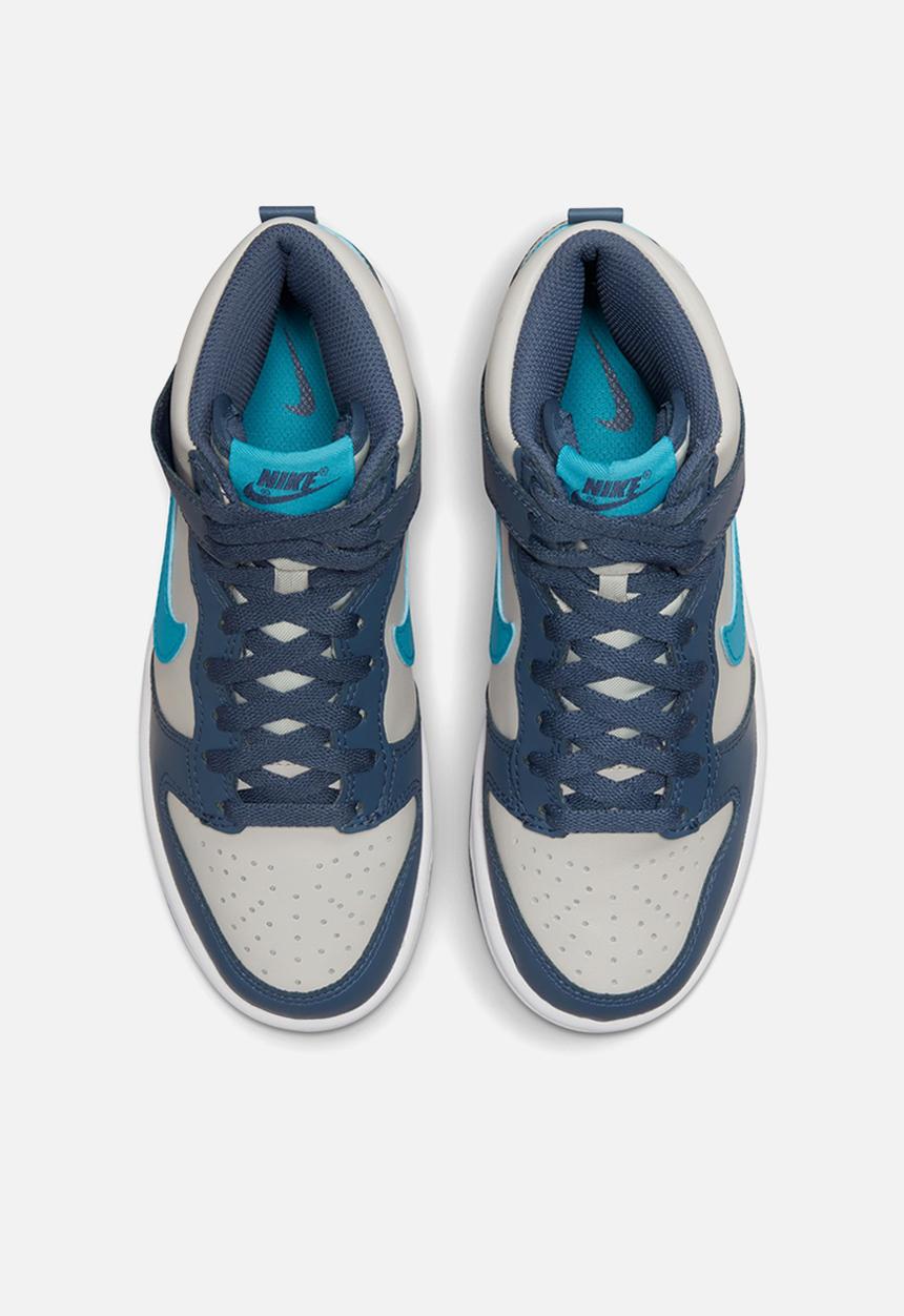Nike - Nike dunk high - light bone/blue lightning-diffused blue