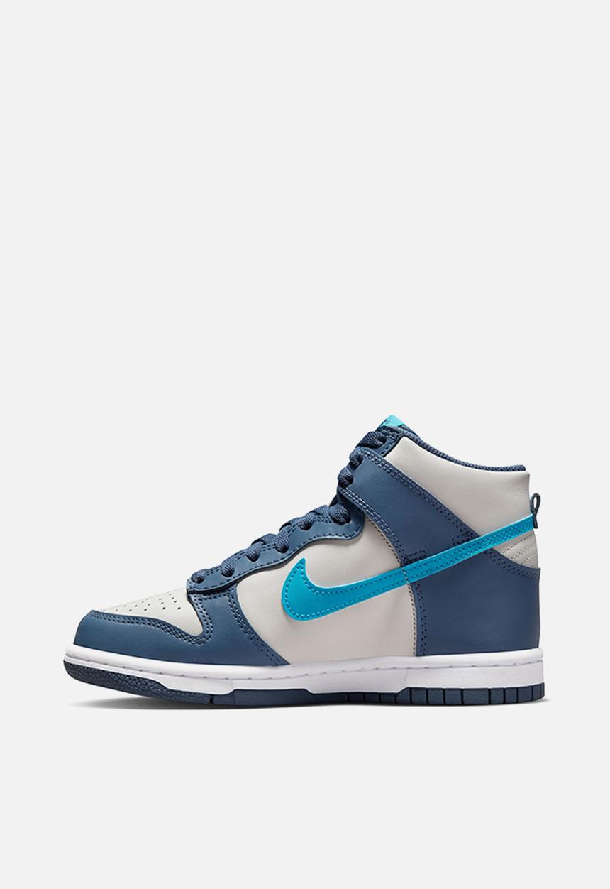 Nike - Nike dunk high - light bone/blue lightning-diffused blue