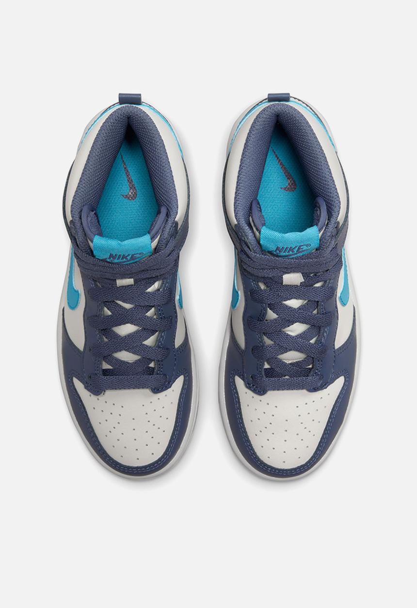 Nike - Nike dunk high - light bone/blue lightning-diffused blue
