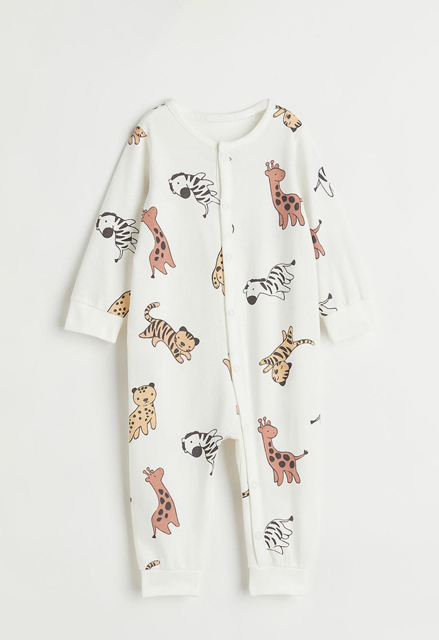 H&M - Patterned pyjamas - white/animals