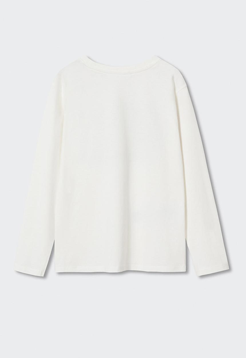 MANGO - T-shirt  urbanpic - white