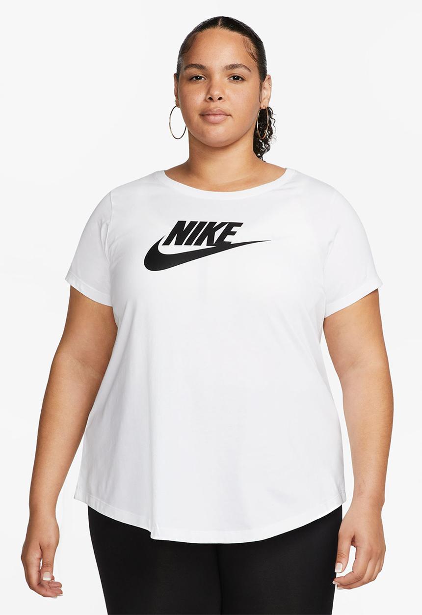 Nike - Plus w nsw tee essntl icn ftra - white