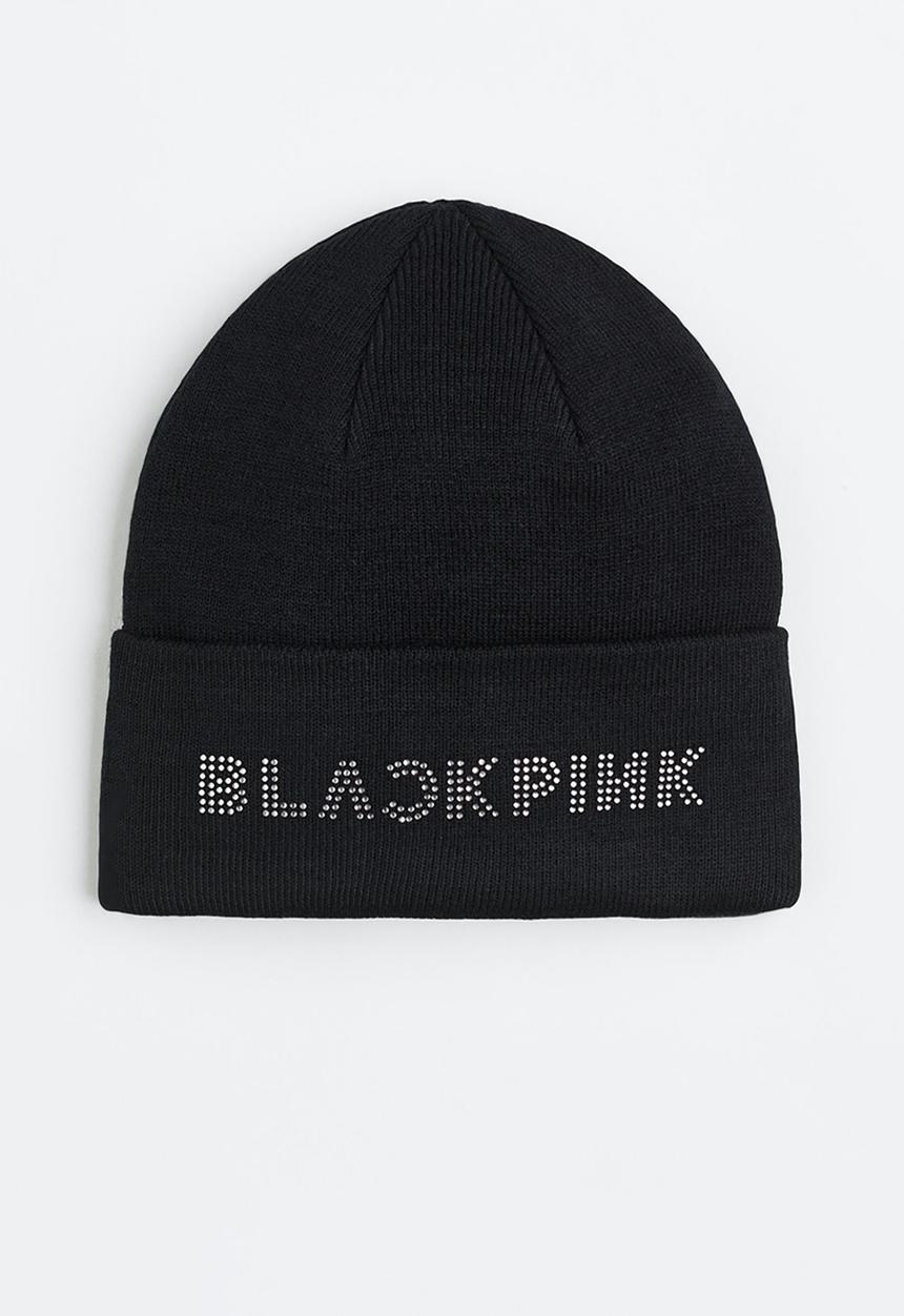 H&M - Motif-detail hat - black/blackpink