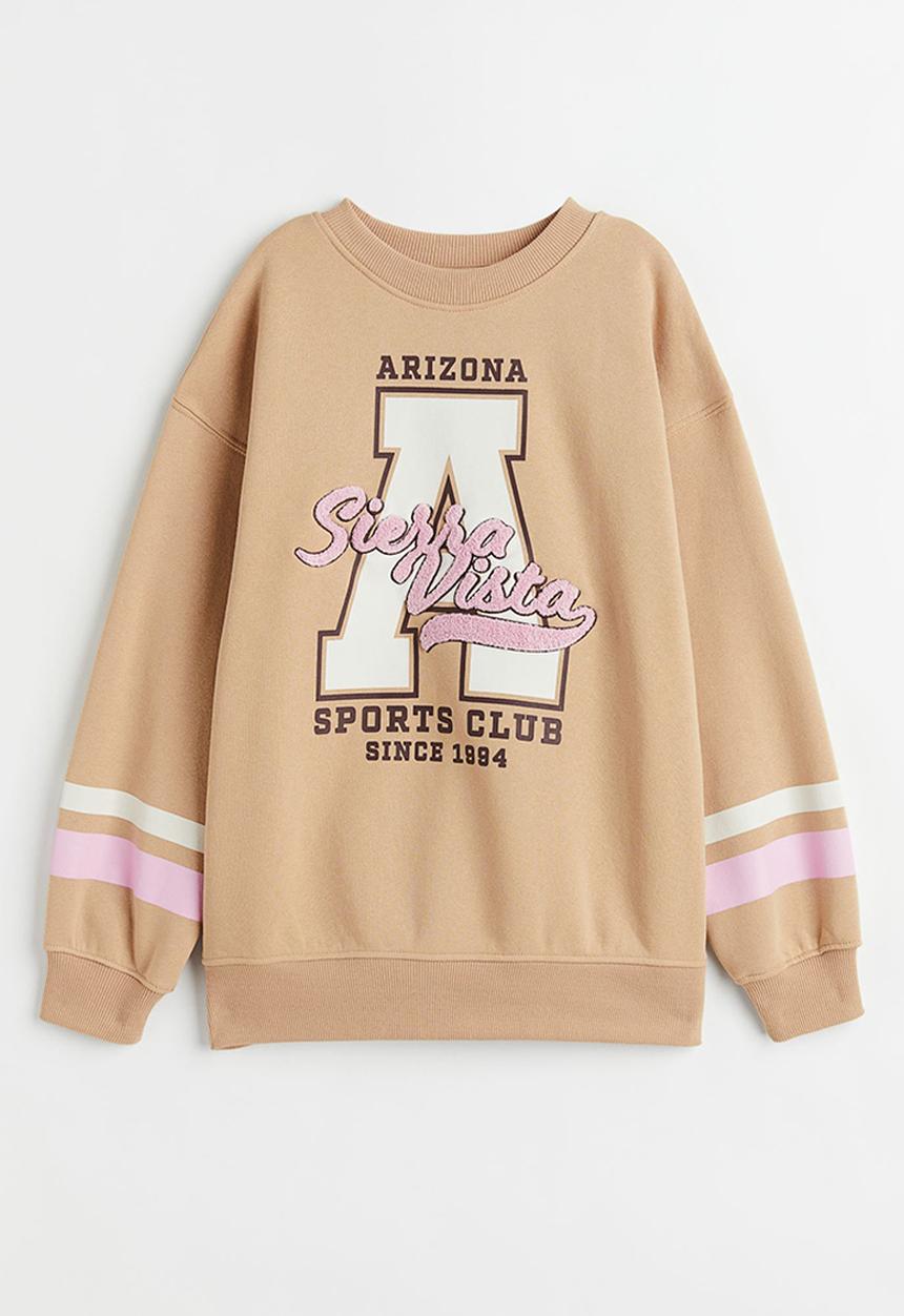 H&M - Oversized sweatshirt - beige/arizona