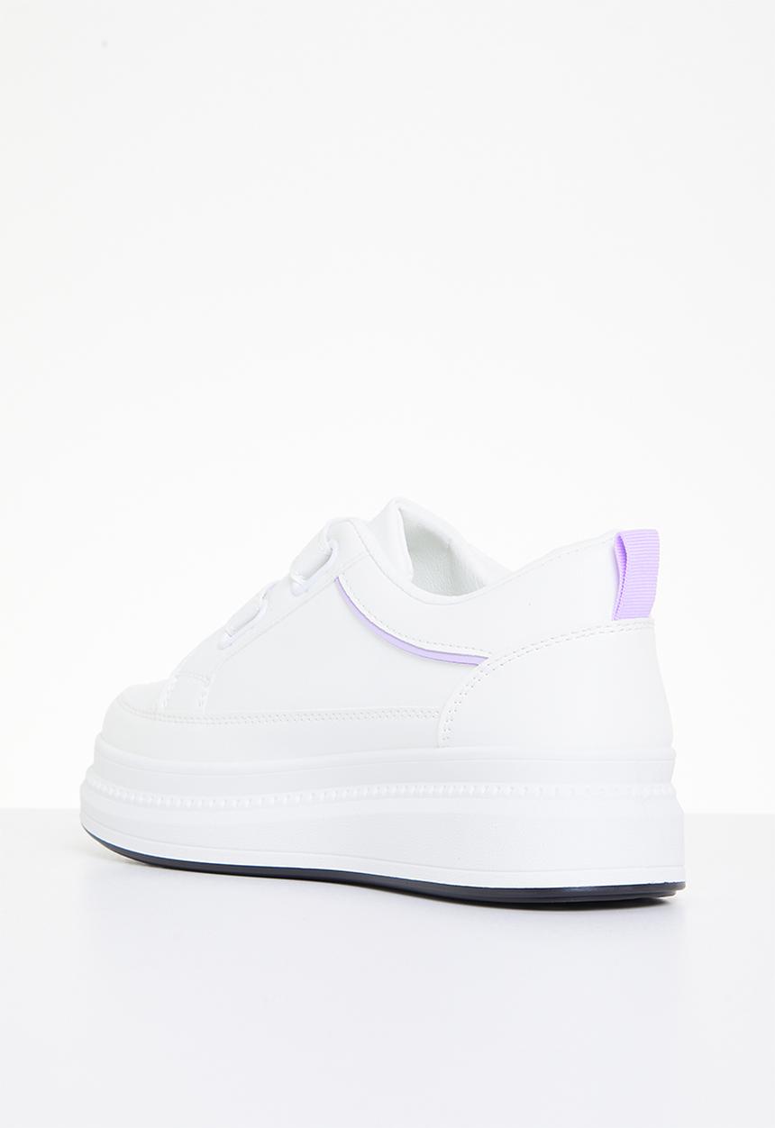 Superbalist - Erin sneaker - white/purple