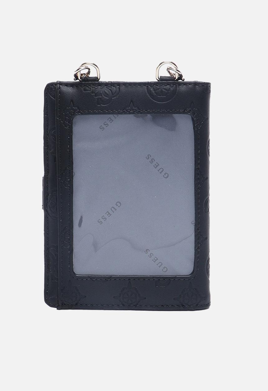 GUESS - Wilder passport case - black