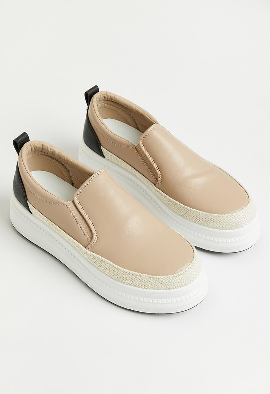 Superbalist - Kim slip on sneaker - natural