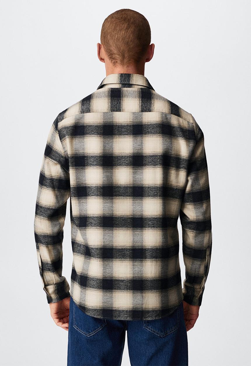 MANGO - Shirt alaro - black/white