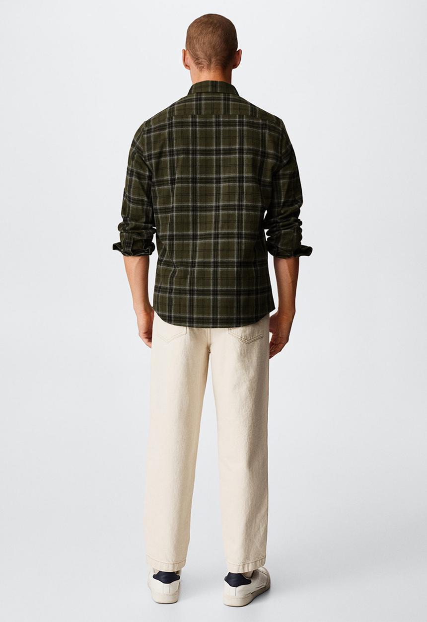 MANGO - Shirt inca - khaki