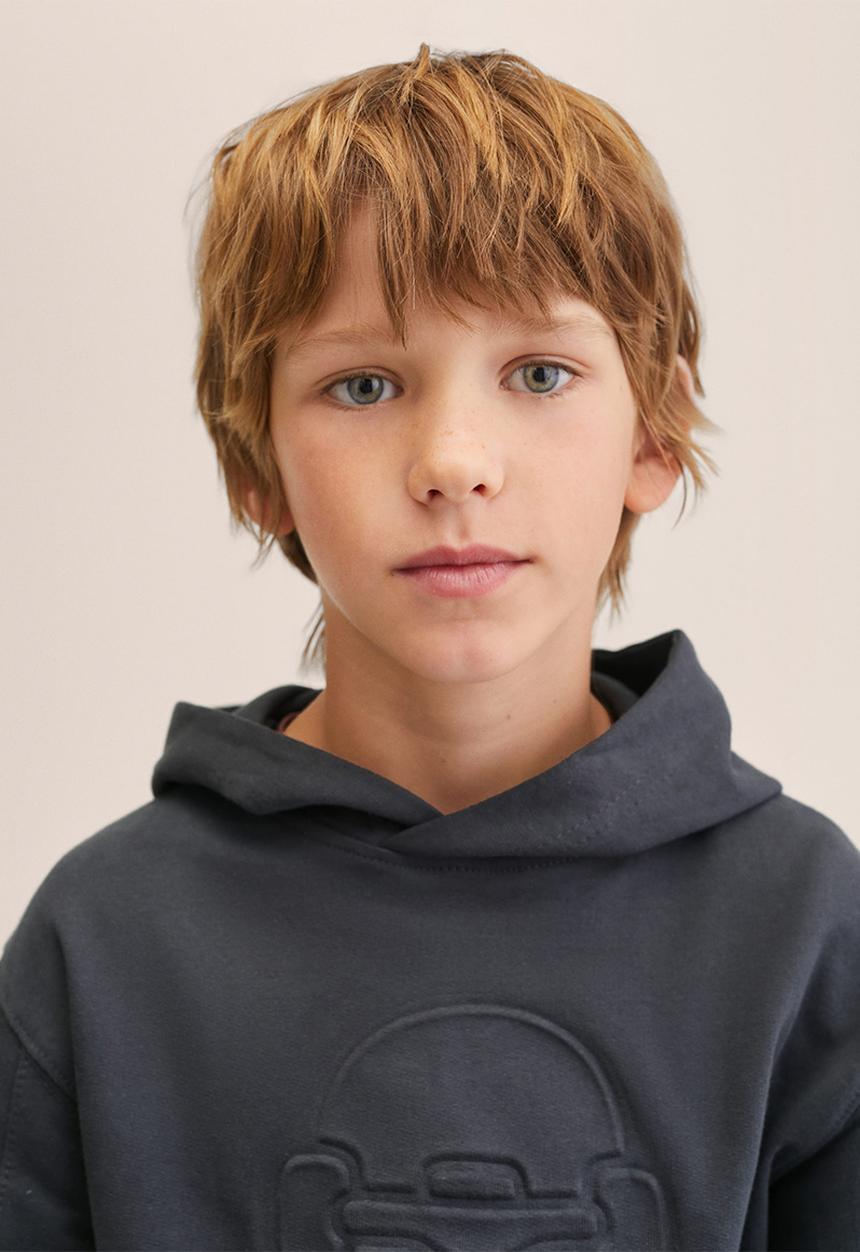 MANGO - Sweatshirt sk8 - charcoal