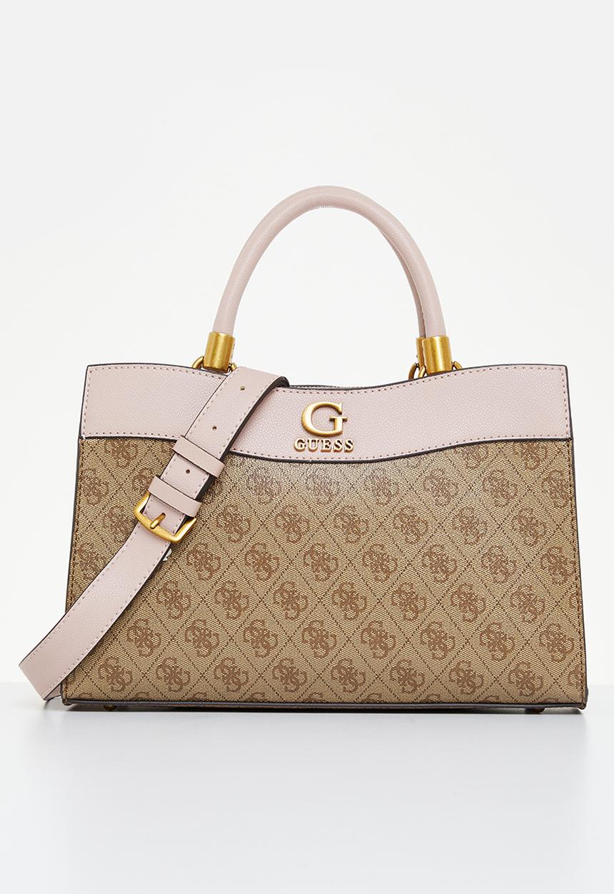 GUESS - Nell logo sml girlfriend satchel - rosewood