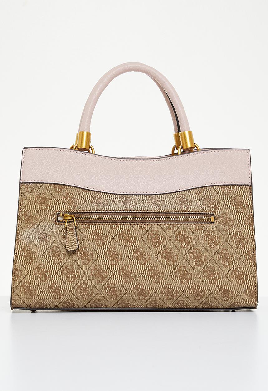GUESS - Nell logo sml girlfriend satchel - rosewood