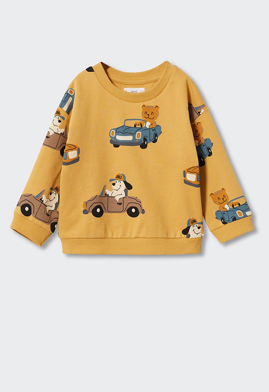 MANGO - Sweatshirt boom - yellow