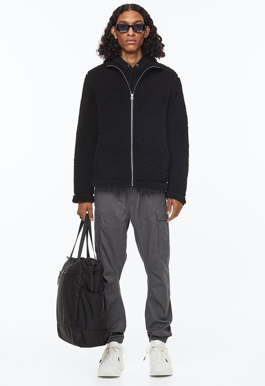 H&M - Cargo joggers - dark grey