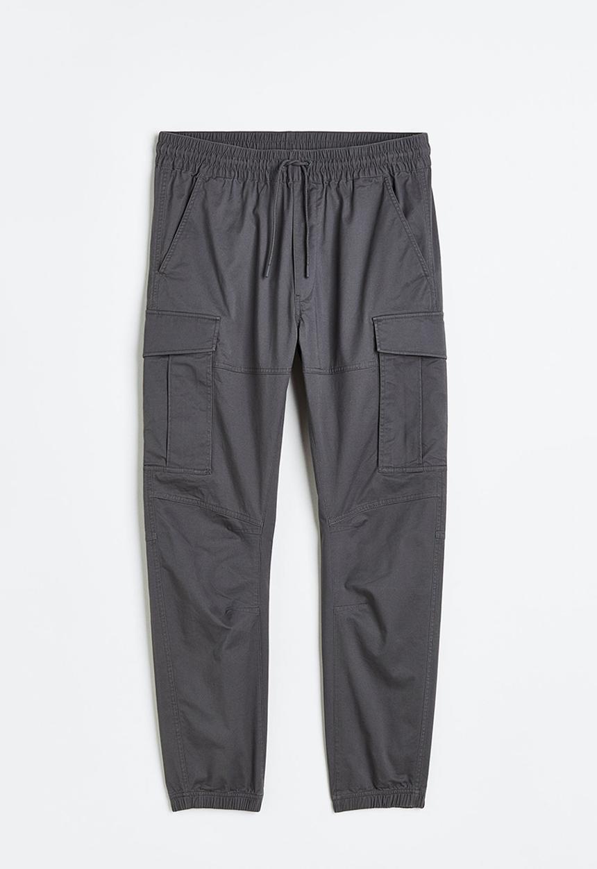 H&M - Cargo joggers - dark grey