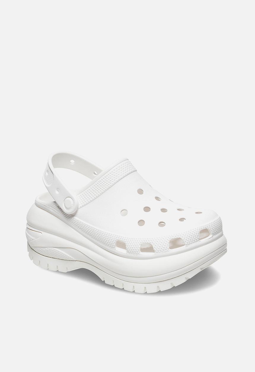 Crocs - Classic mega crush clog - white