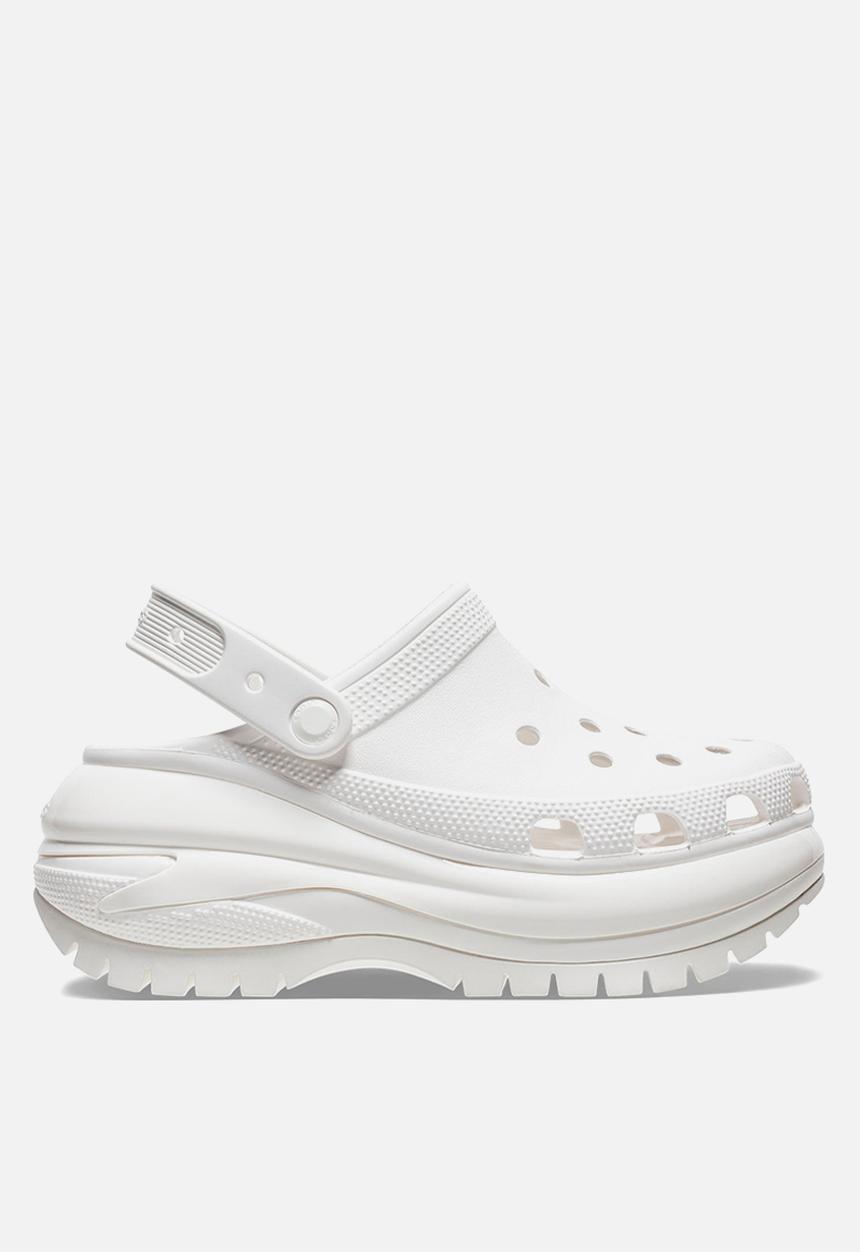 Crocs - Classic mega crush clog - white