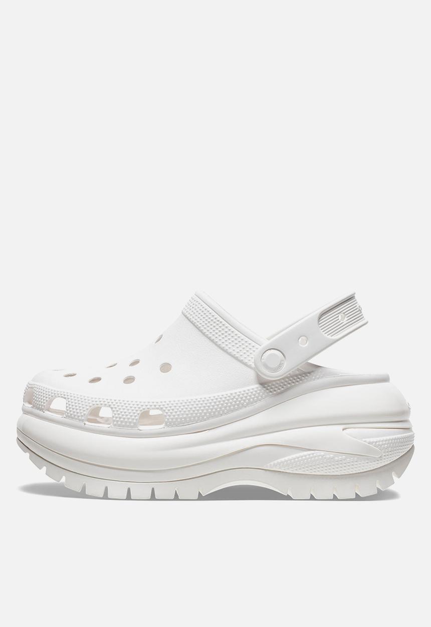 Crocs - Classic mega crush clog - white