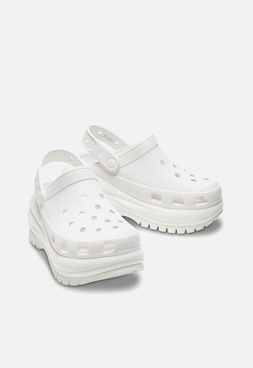 Crocs - Classic mega crush clog - white