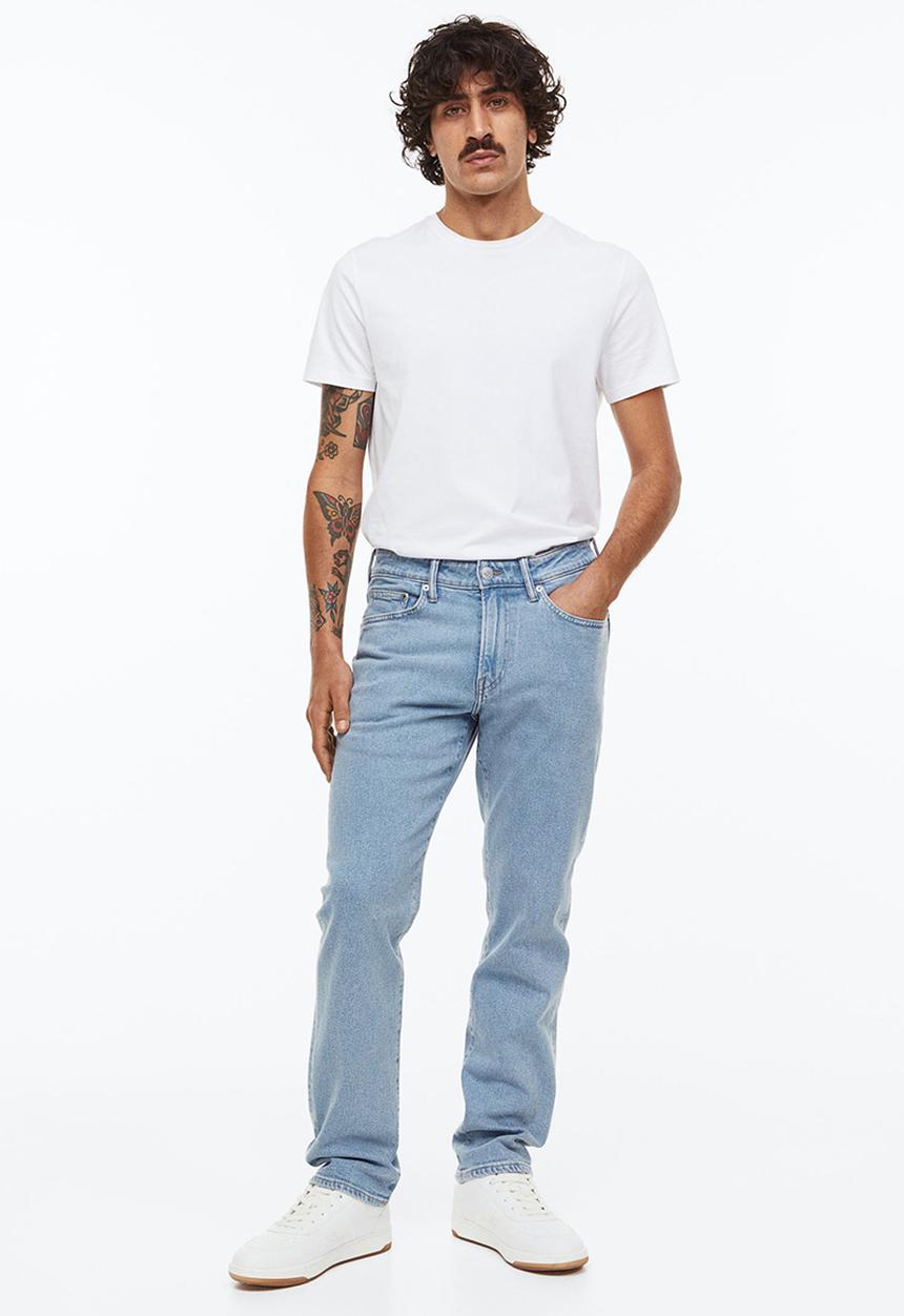 H&M - Regular jeans - light denim blue