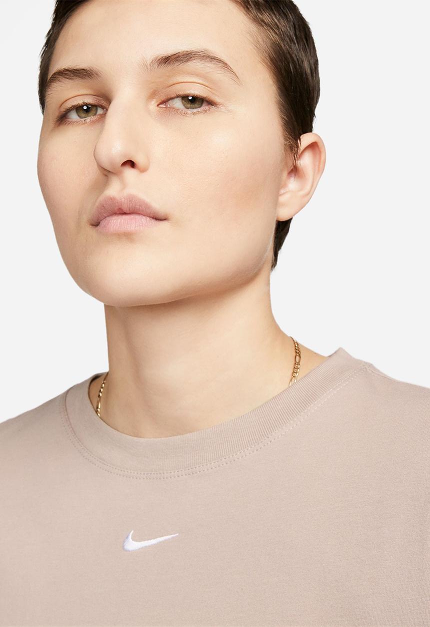 Nike - W nsw essential tee - diffused taupe