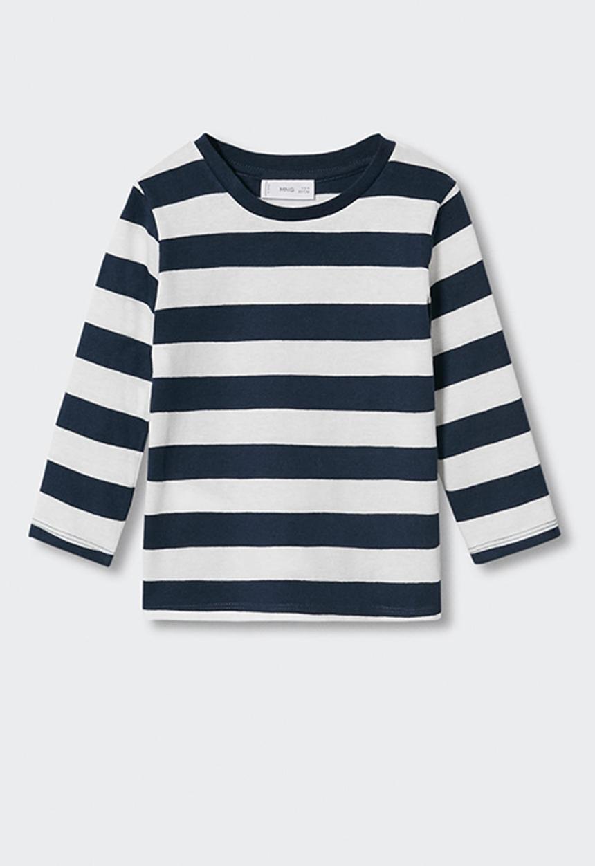 MANGO - T-shirt ivan - navy
