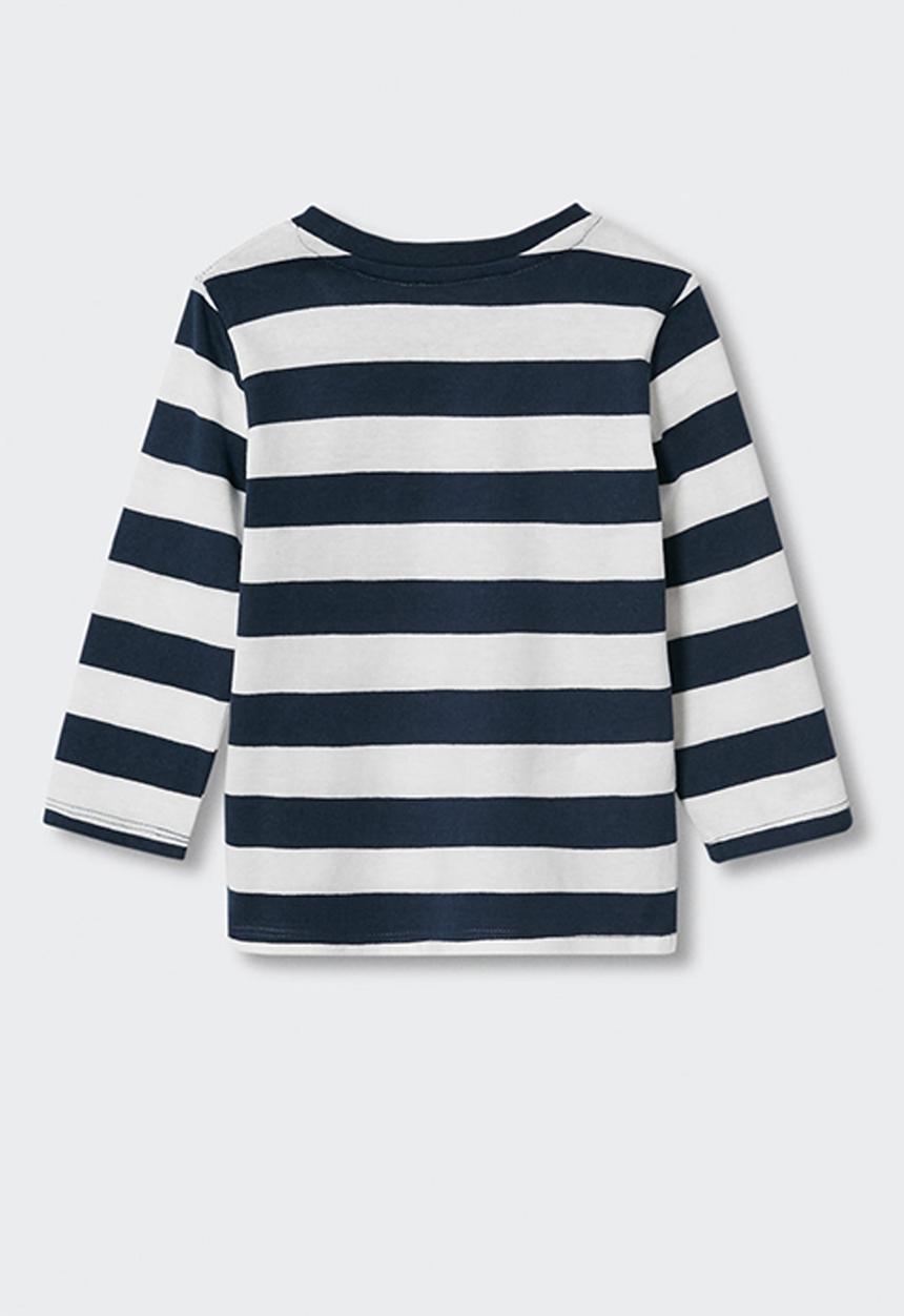 MANGO - T-shirt ivan - navy