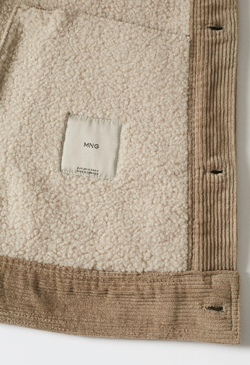 MANGO - Jacket morys - beige