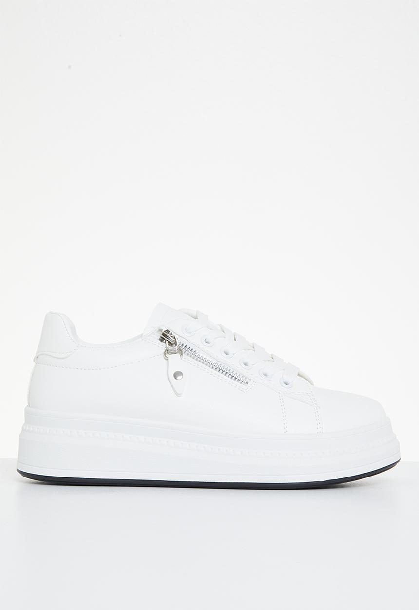 Superbalist - Kendall lace up sneaker - white