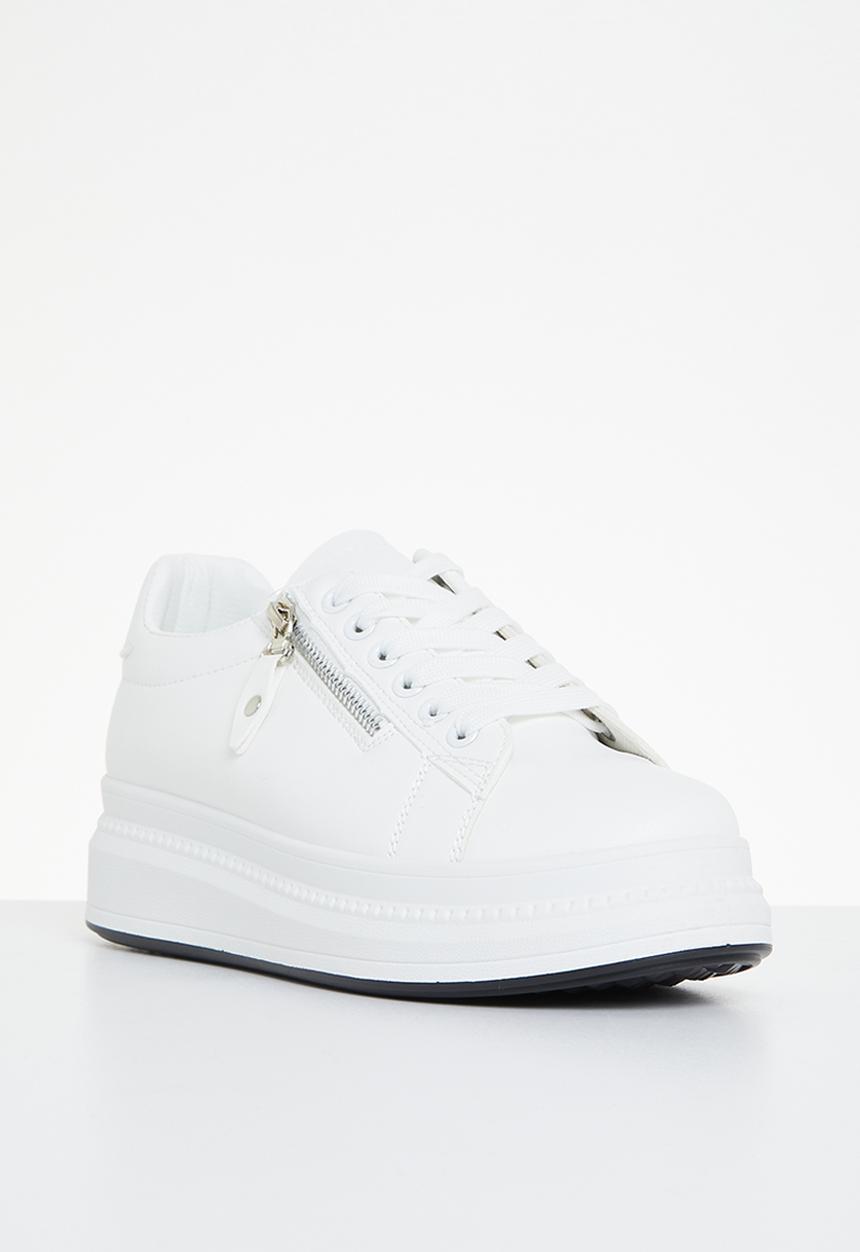 Superbalist - Kendall lace up sneaker - white