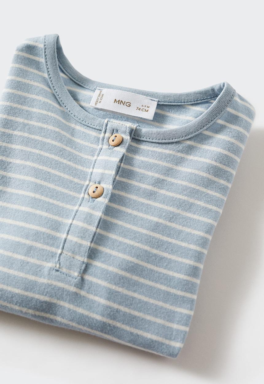 MANGO - T-shirt ryan - blue