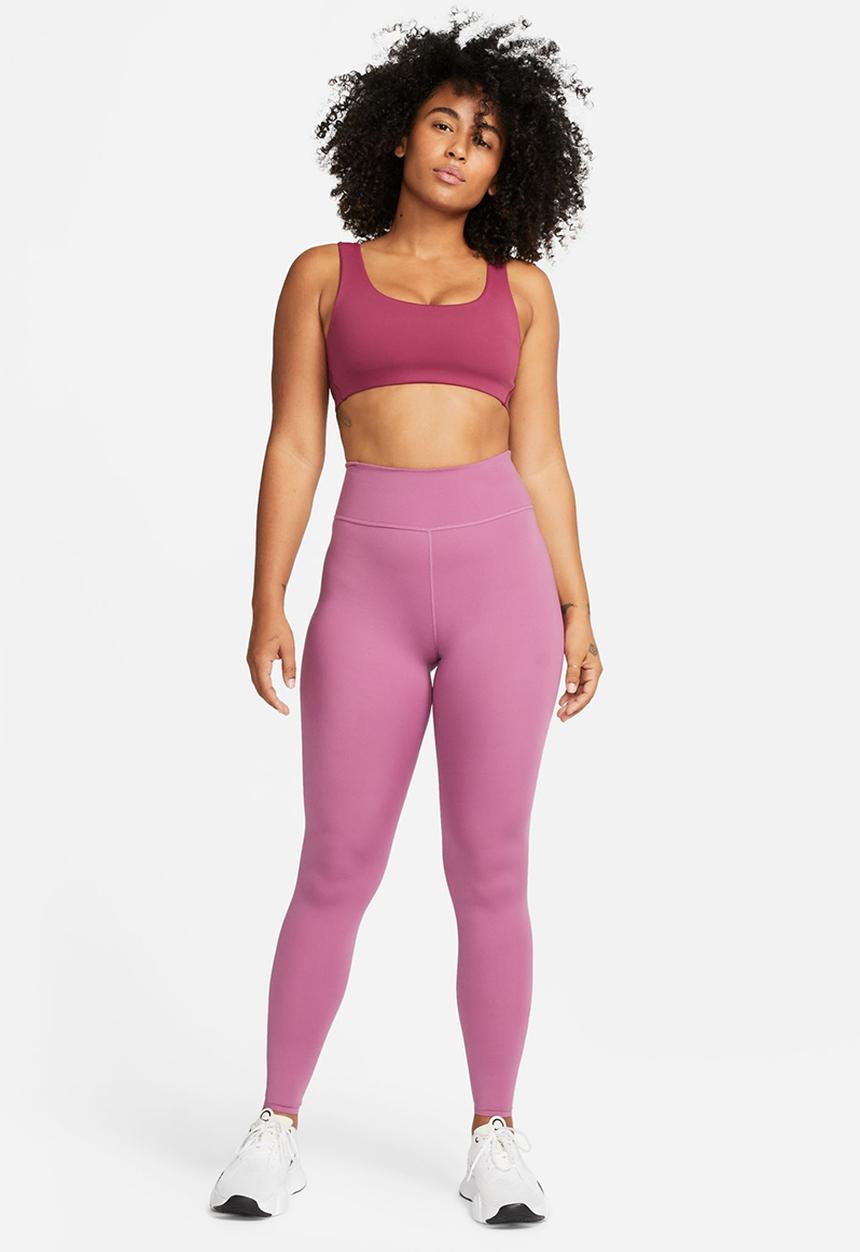 Nike - W nk df alate all u bra - rosewood/white