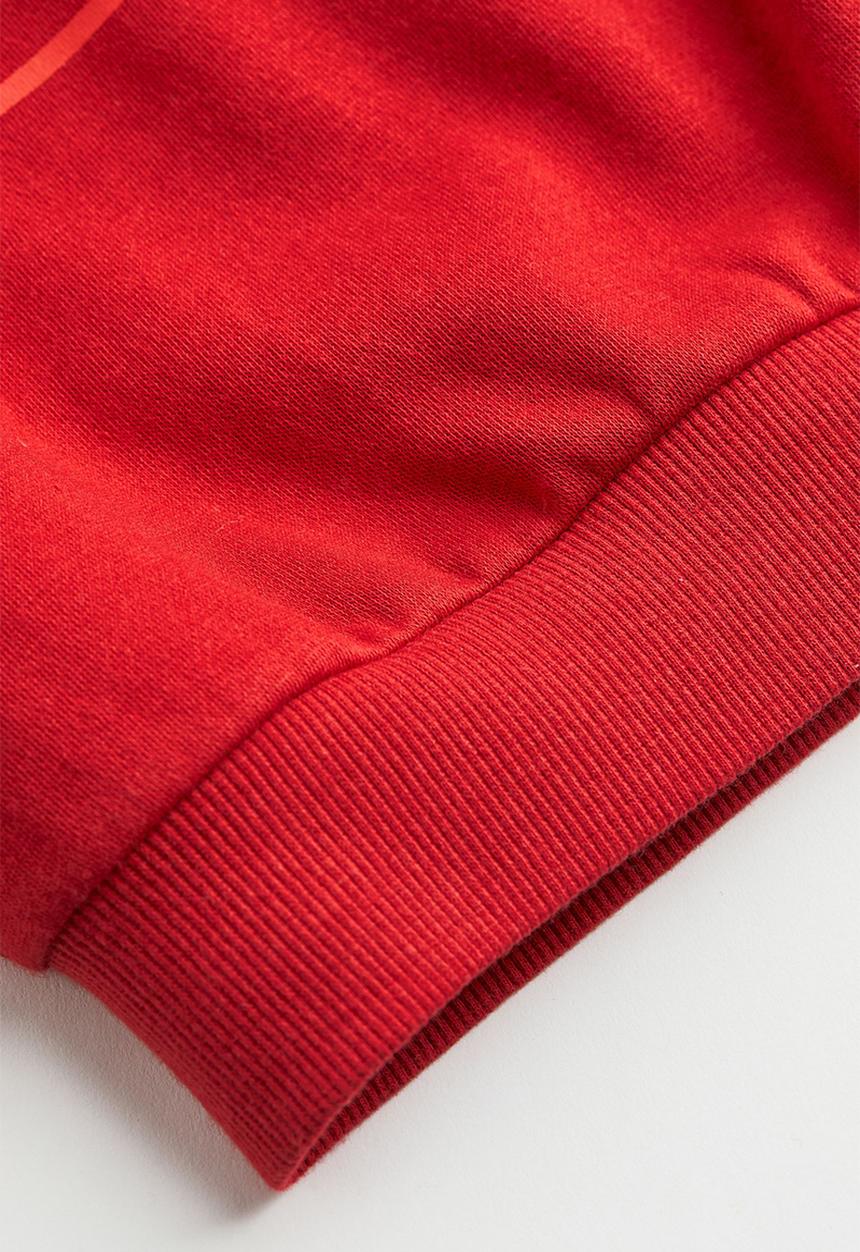 H&M - Oversized sweatshirt - red/hogwarts