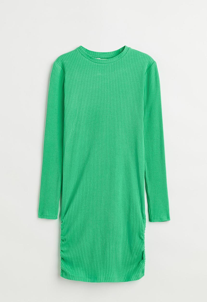H&M - Jersey dress - bright green