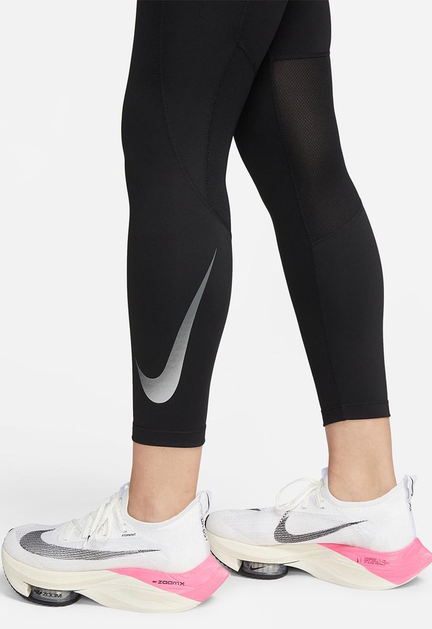 Nike - W nk df fst sw hbr mr 7/8 tght - black/reflective silver