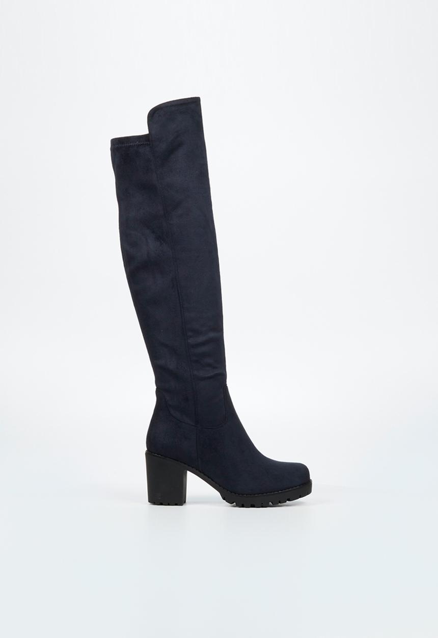 Butterfly Feet - Noel 1 over the knee boot - navy