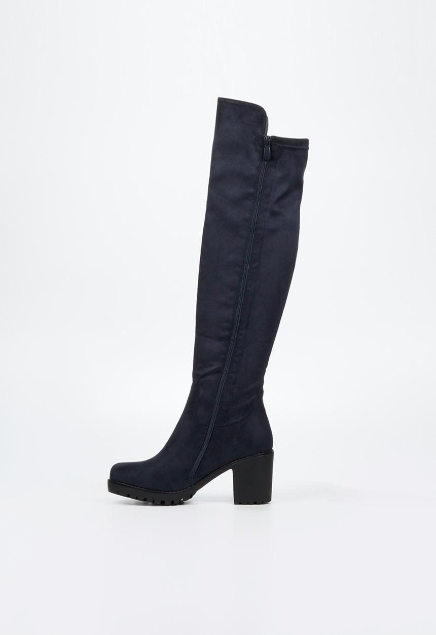 Butterfly Feet - Noel 1 over the knee boot - navy