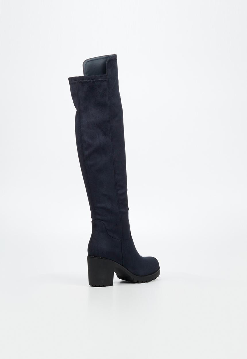 Butterfly Feet - Noel 1 over the knee boot - navy