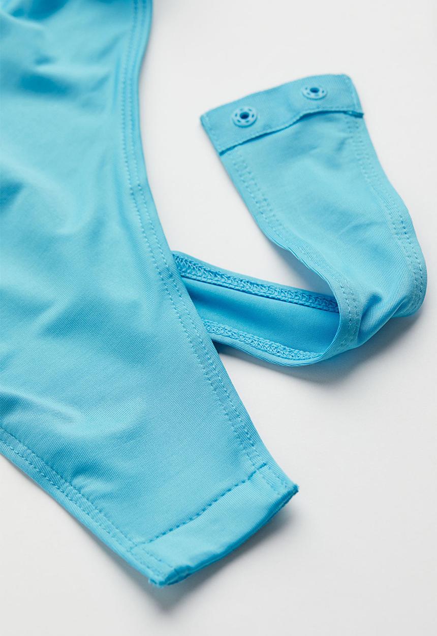 H&M - Jersey thong body - light turquoise
