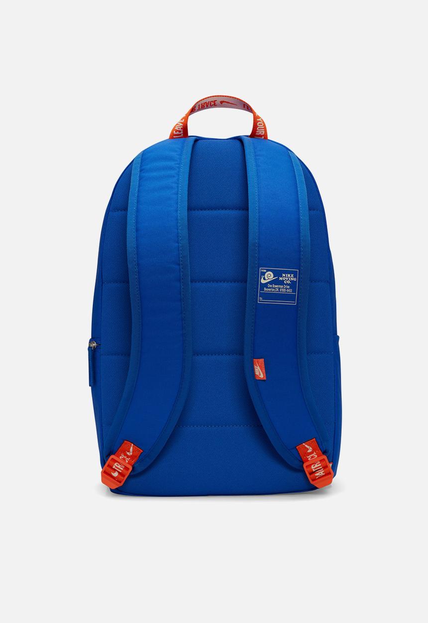 Nike - Nike heritage backpack - hyper royal/safety orange/coconut milk